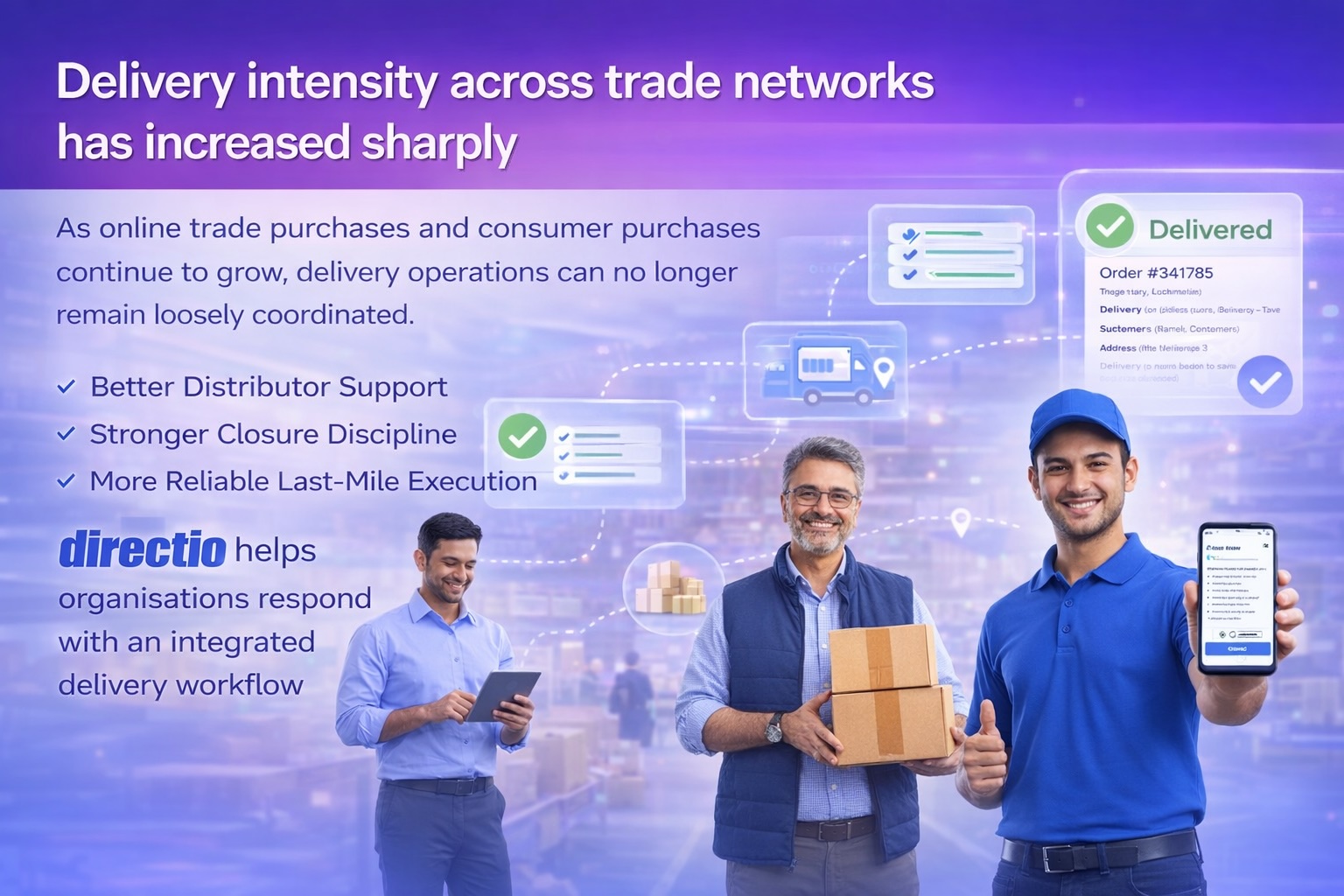 Trade Delivery Boy for new delivery realities