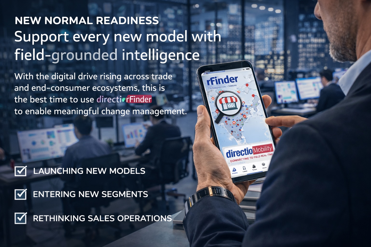 rFinder for change management and new market models